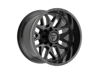 Fittipaldi Offroad FA19 Gloss Black 8-Lug Wheel; 20x12; -44mm Offset (23-25 F-250 Super Duty)