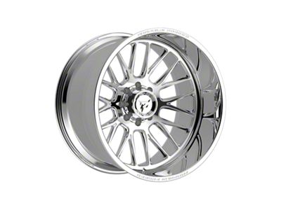 Fittipaldi Offroad FTF502 Polished 8-Lug Wheel; 24x14; -76mm Offset (23-25 F-250 Super Duty)