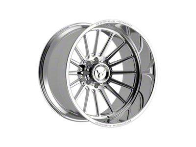 Fittipaldi Offroad FTF504 Polished 8-Lug Wheel; 24x14; -76mm Offset (23-25 F-250 Super Duty)