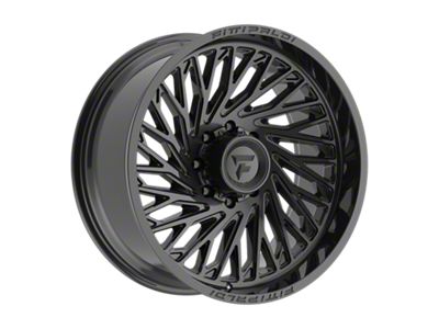 Fittipaldi Offroad FA15 Gloss Black 8-Lug Wheel; 22x10; -19mm Offset (23-25 F-350 Super Duty SRW)