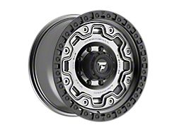 Fittipaldi Offroad FT100 Satin Anthracite with Satin Black Lip 8-Lug Wheel; 18x9; 18mm Offset (23-25 F-350 Super Duty SRW)