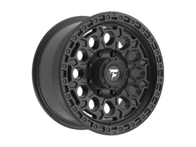 Fittipaldi Offroad FT101 Satin Black 8-Lug Wheel; 18x9; 18mm Offset (23-25 F-350 Super Duty SRW)