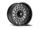 Fittipaldi Offroad FTC07BM Gloss Black with Milled Accents 8-Lug Wheel; 20x12; -44mm Offset (17-22 F-350 Super Duty SRW)