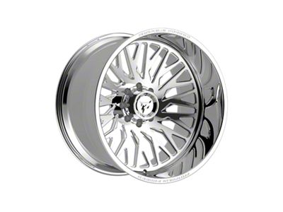 Fittipaldi Offroad FTF500 Polished 8-Lug Wheel; Left Directional; 24x14; -76mm Offset (23-25 F-350 Super Duty SRW)
