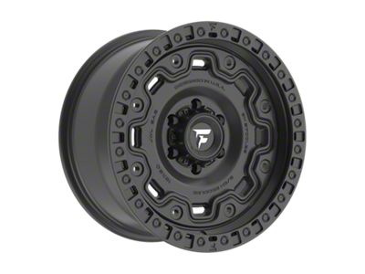 Fittipaldi Offroad FT100 Satin Black 6-Lug Wheel; 18x9; 0mm Offset (24-25 Ranger)