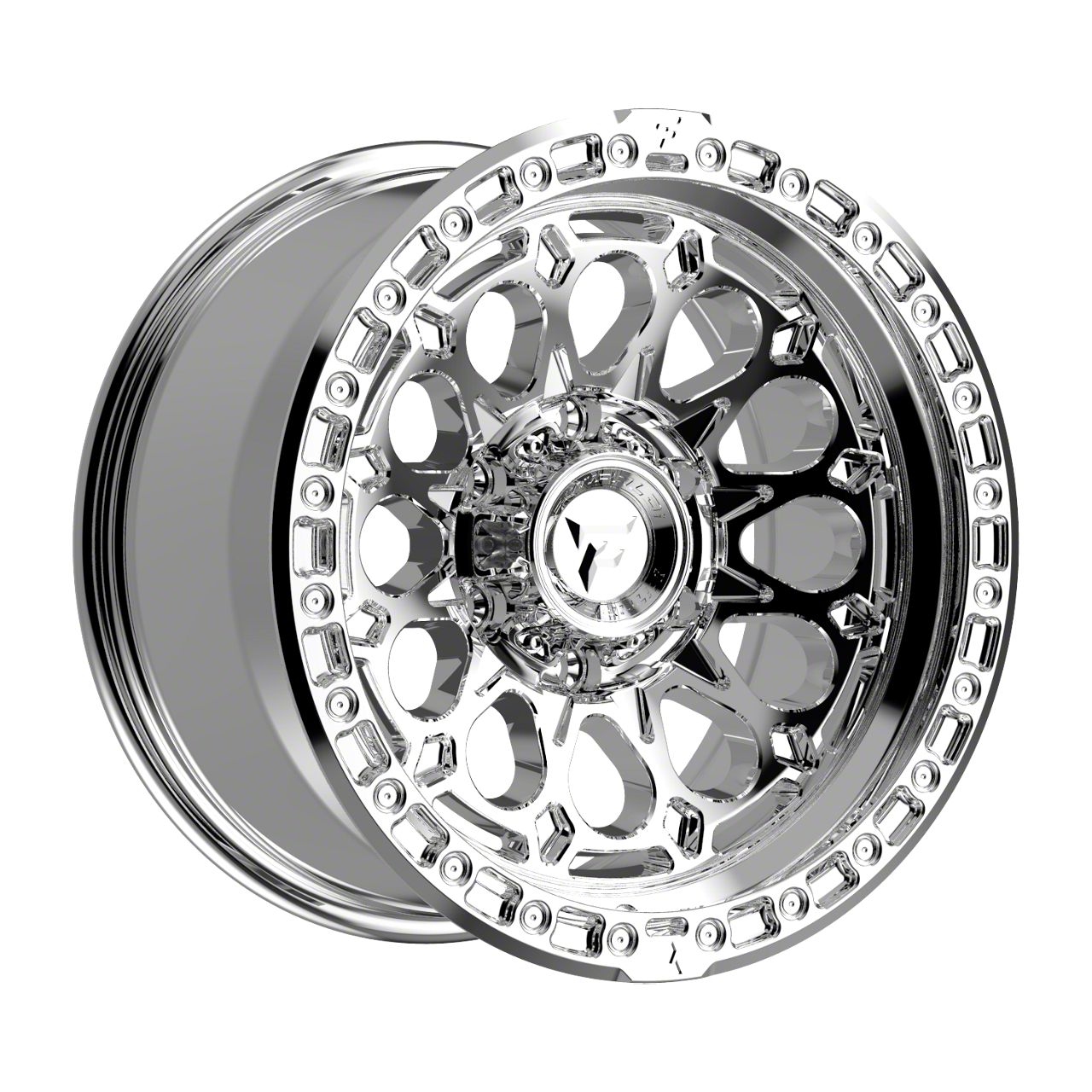 Fittipaldi Offroad Ranger FT101 Mirror Coat 6-Lug Wheel; 17x9