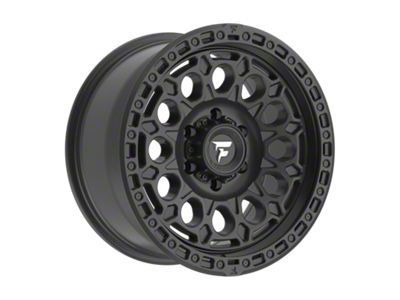 Fittipaldi Offroad FT101 Satin Black 6-Lug Wheel; 18x9; 0mm Offset (24-25 Ranger)