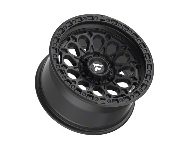 Fittipaldi Offroad FT101 Satin Black 6-Lug Wheel; 17x9; -12mm Offset (14-18 Sierra 1500)