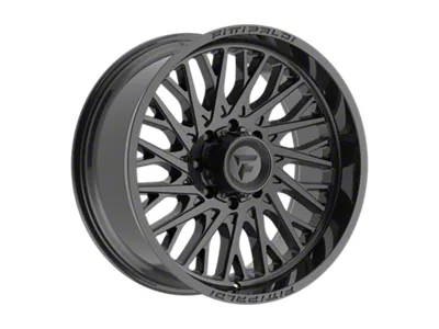 Fittipaldi Offroad FA08 Gloss Black 8-Lug Wheel; 22x10; -19mm Offset (20-25 Sierra 2500 HD)