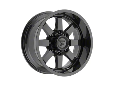 Fittipaldi Offroad FA16 Gloss Black 8-Lug Wheel; 20x10; -25mm Offset (20-25 Sierra 2500 HD)