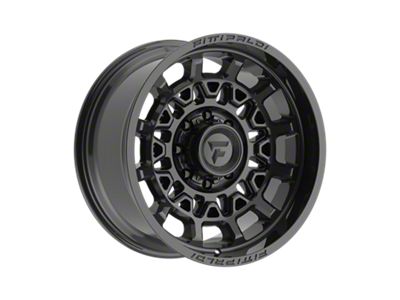 Fittipaldi Offroad FA23 Gloss Black 8-Lug Wheel; 20x10; -19mm Offset (20-25 Sierra 2500 HD)