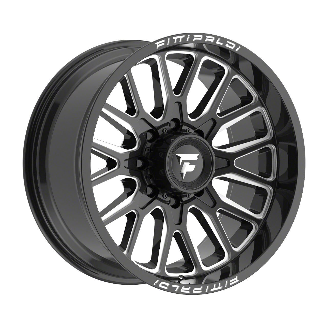 Fittipaldi Offroad Sierra 3500 FA18 Gloss Black Milled 8-Lug