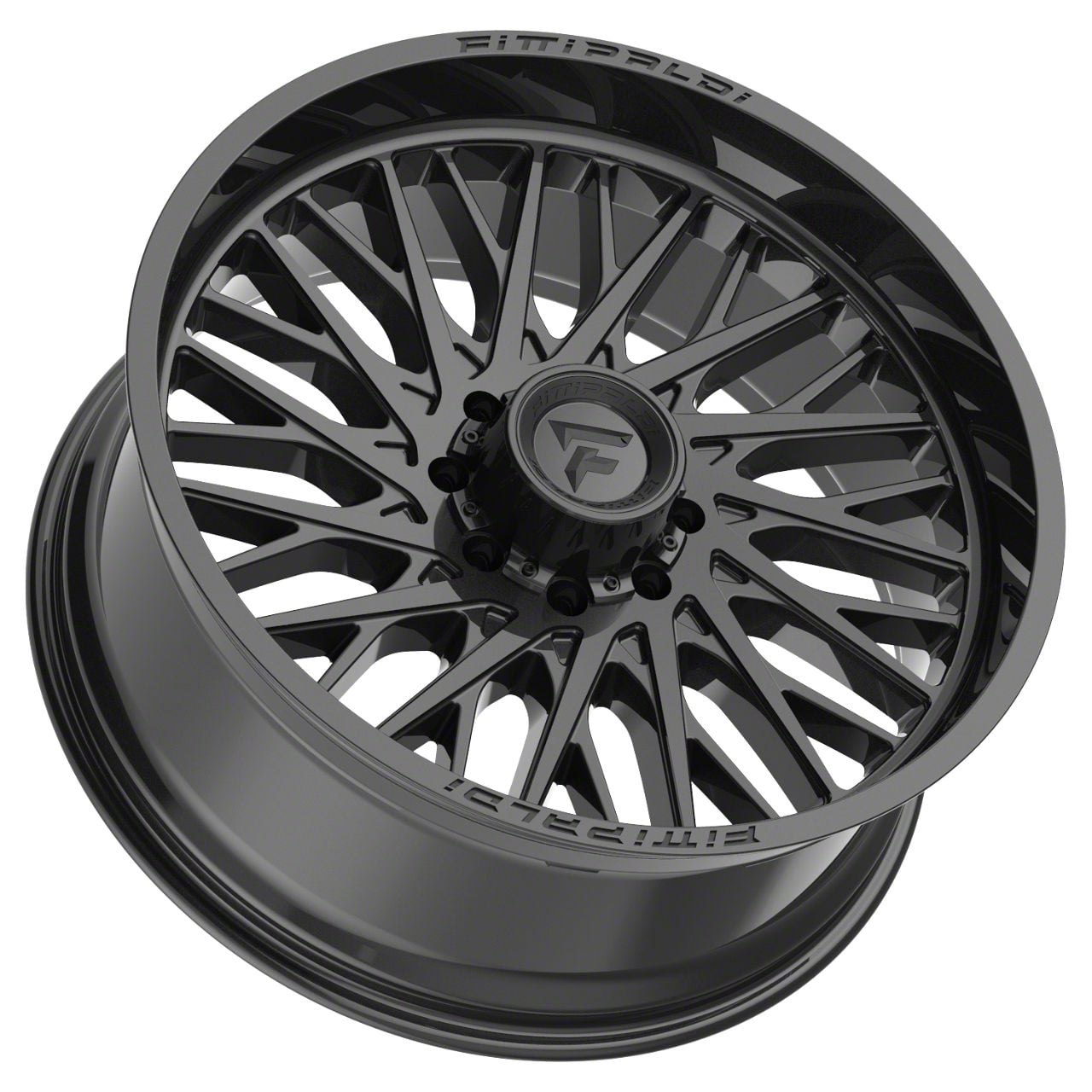 Fittipaldi Offroad Silverado 2500 FA08 Gloss Black 8-Lug Wheel
