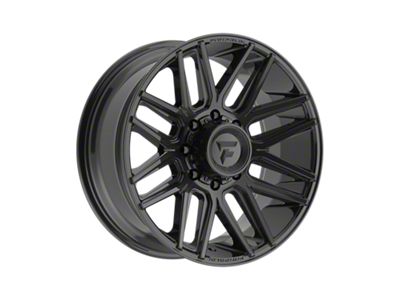 Fittipaldi Offroad FA14 Gloss Black 8-Lug Wheel; 20x9; 18mm Offset (20-25 Silverado 3500 HD SRW)