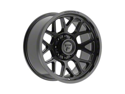 Fittipaldi Offroad FA17 Gloss Black 8-Lug Wheel; 20x10; -19mm Offset (20-25 Silverado 3500 HD SRW)
