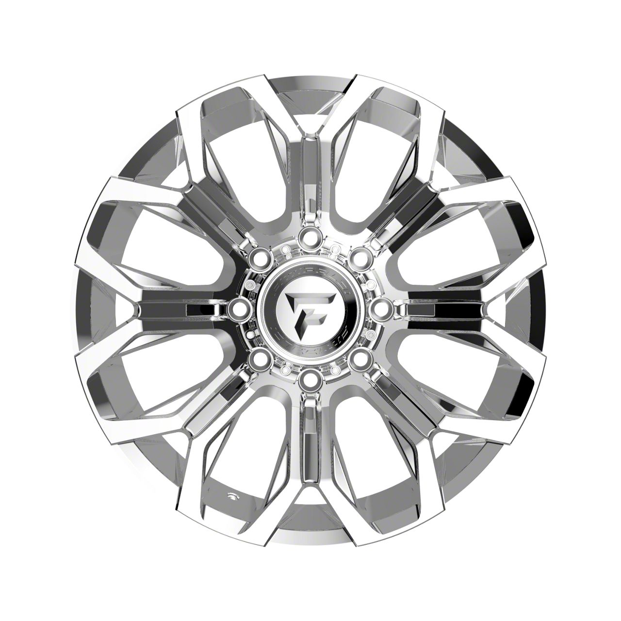 Fittipaldi Offroad Silverado 3500 FA21 Mirror Coat 8-Lug Wheel