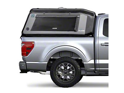 Flated Air-Topper MR54 Mid-Rise Bed Cap; Full-Short (01-14 F-150 w/ 5-1/2-Foot Bed)