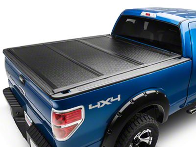 UnderCover Flex Tri-Fold Tonneau Cover; Black Textured (04-14 F-150 Styleside w/ 5-1/2-Foot & 6-1/2-Foot Bed)