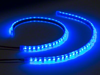 Oracle 15-Inch LED Strips; Blue (Universal; Some Adaptation May Be Required)