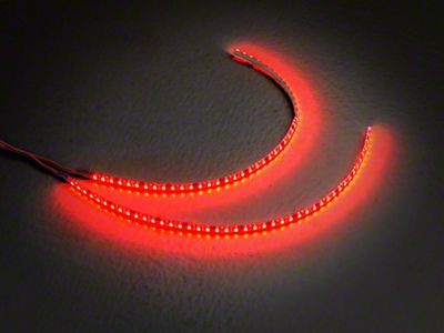 Oracle 15-Inch LED Strips; Red (Universal; Some Adaptation May Be Required)