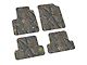 FLEXTREAD Factory Floorpan Fit Tire Tread/Scorched Earth Scene Front and Rear Floor Mats; Rugged Woods (15-22 Canyon Crew Cab)