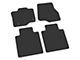 FLEXTREAD Factory Floorpan Fit Tire Tread/Scorched Earth Scene Front and Rear Floor Mats; Black (15-24 F-150 SuperCab, SuperCrew)