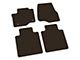 FLEXTREAD Factory Floorpan Fit Tire Tread/Scorched Earth Scene Front and Rear Floor Mats; Brown (17-22 F-250 Super Duty SuperCab, SuperCrew)