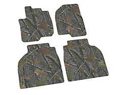 FLEXTREAD Factory Floorpan Fit Tire Tread/Scorched Earth Scene Front and Rear Floor Mats; Rugged Woods Camouflage (20-23 Sierra 2500 HD Crew Cab)