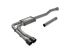 Flowmaster FlowFX Dual Exhaust System with Black Tips; Middle Side Exit (21-25 2.7L EcoBoost F-150)