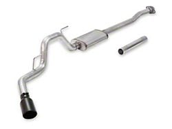 Flowmaster FlowFX Single Exhaust System with Black Tip; Side Exit (15-20 2.7L EcoBoost F-150)