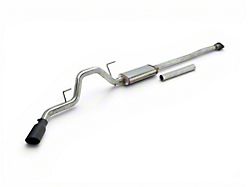 Flowmaster FlowFX Single Exhaust System with Black Tip; Side Exit (15-20 2.7L EcoBoost F-150)