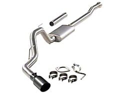 Flowmaster Signature Series Single Exhaust System with Black Chrome Tip; Side Exit (21-25 2.7L EcoBoost F-150 w/o Factory Dual Exhaust)