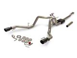 Flowmaster American Thunder Dual Exhaust System with Black Tips; Rear Exit (21-25 3.5L EcoBoost F-150 w/ Factory Dual Exhaust, Excluding Raptor)