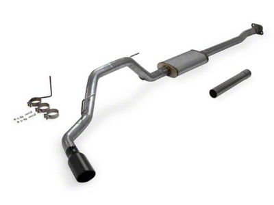 Flowmaster FlowFX Single Exhaust System with Black Tip; Side Exit (11-14 3.5L EcoBoost F-150)