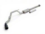 Flowmaster FlowFX Single Exhaust System with Black Tip; Side Exit (11-14 3.5L EcoBoost F-150)