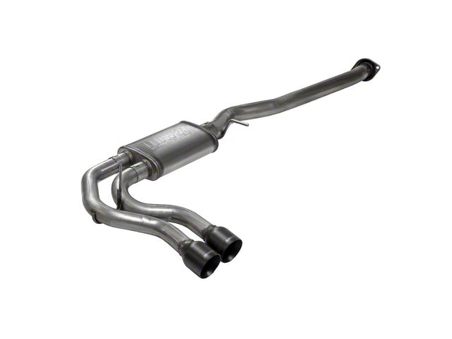 Flowmaster FlowFX Dual Exhaust System with Black Tips; Middle Side Exit (99-06 4.3L Sierra 1500)