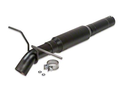 Flowmaster Outlaw Extreme Single Exhaust System; Turn Down (14-18 4.3L Sierra 1500)