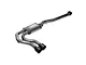 Flowmaster FlowFX Dual Exhaust System with Black Tips; Middle Side Exit (99-06 4.3L Silverado 1500)