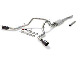 Flowmaster FlowFX Dual Exhaust System with Black Tips; Side Exit (04-08 4.6L F-150)