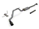 Flowmaster FlowFX Single Exhaust System with Black Tip; Side Exit (09-10 4.6L F-150)