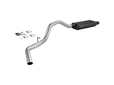 Flowmaster Force II Single Exhaust System; Side Exit (1999 4.6L F-250 Super Duty)