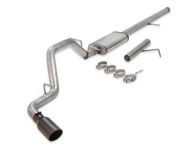 Flowmaster FlowFX Single Exhaust System with Black Tip; Side Exit (09-13 4.8L Silverado 1500)