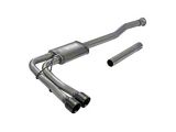 Flowmaster FlowFX Dual Exhaust System with Black Tips; Middle Side Exit (21-26 5.0L F-150, Excluding Tremor)
