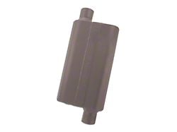 Flowmaster 50 Series Delta Flow 409S Offset/Offset Oval Muffler; 2.25-Inch Inlet/2.25-Inch Outlet (Universal; Some Adaptation May Be Required)