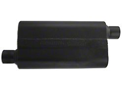 Flowmaster 50 Series Delta Flow Offset/Offset Oval Muffler; 2.50-Inch Inlet/2.50-Inch Outlet (Universal; Some Adaptation May Be Required)