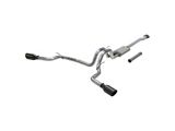 Flowmaster FlowFX Dual Exhaust System with Black Tips; Side Exit (15-20 5.0L F-150)