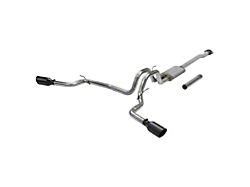 Flowmaster FlowFX Dual Exhaust System with Black Tips; Side Exit (15-20 5.0L F-150)