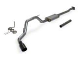 Flowmaster FlowFX Single Exhaust System with Black Tip; Side Exit (11-14 5.0L F-150)