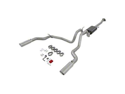 Flowmaster Force II Dual Exhaust System with Polished Tips; Rear Exit (15-20 5.0L F-150)