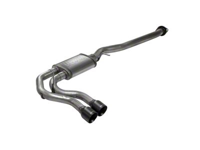 Flowmaster FlowFX Dual Exhaust System with Black Tips; Middle Side Exit (99-06 5.3L Sierra 1500)